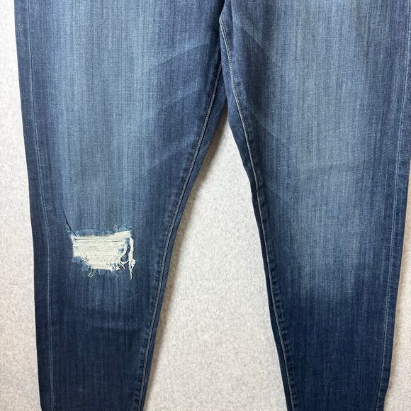 Lucky Brand Jeans Sienna Cigarette Womens Size 10 Distressed Boho Y2K Grunge - Picture 9 of 16